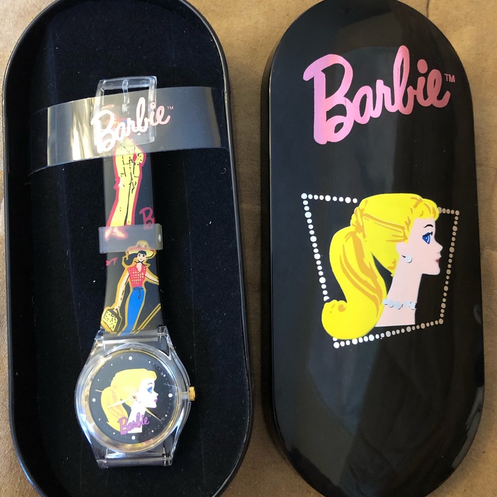BARBIE Collectable Watch & Collectable Case New